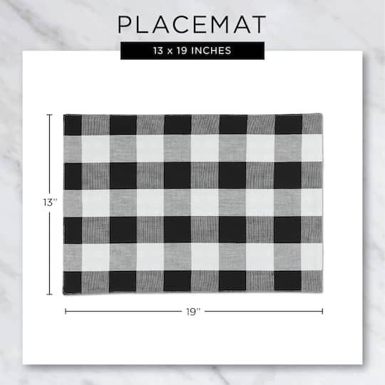 DII® Nordic Snowflake Stripe Jacquard Placemats, 4ct.